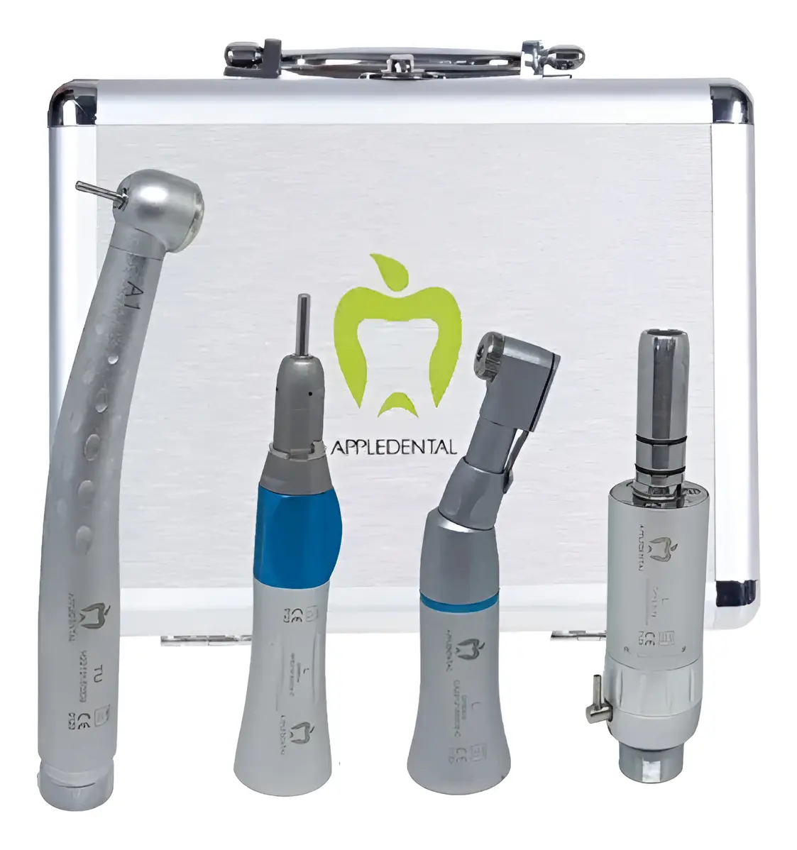 Kit Appledental Turbina+micromotor + Contra + Pieza De Mano