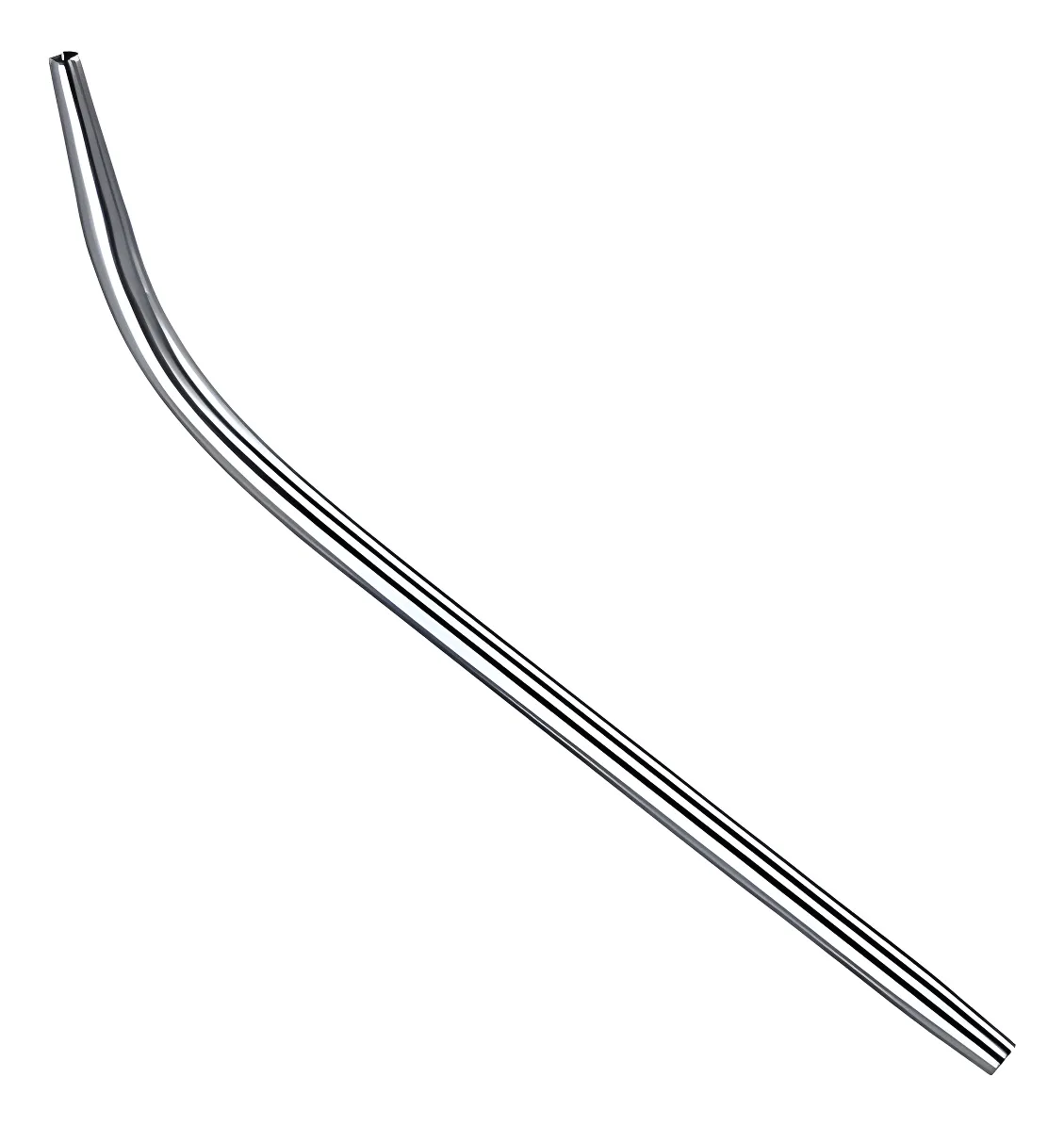 Canula De Aspiracion Gruesa De Acero Inoxidable Belkys