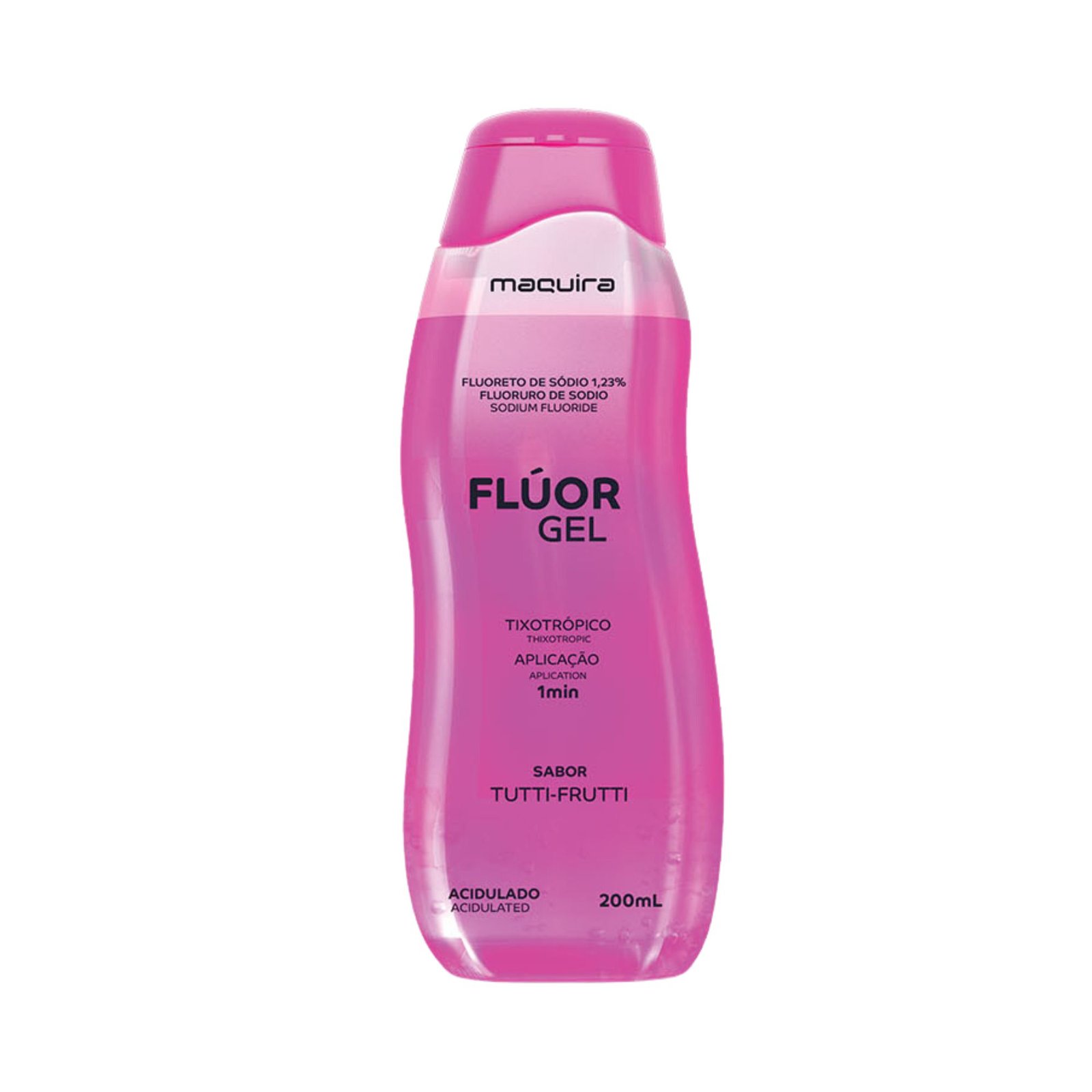 FLUOR GEL Acidulado Tutti Fruti 200ML niños Maquira