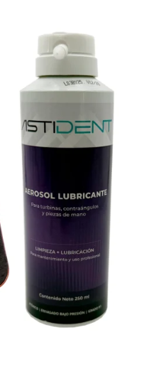 Lubricante Aceite para Turbina, spray x 250ml. ASTIDENT