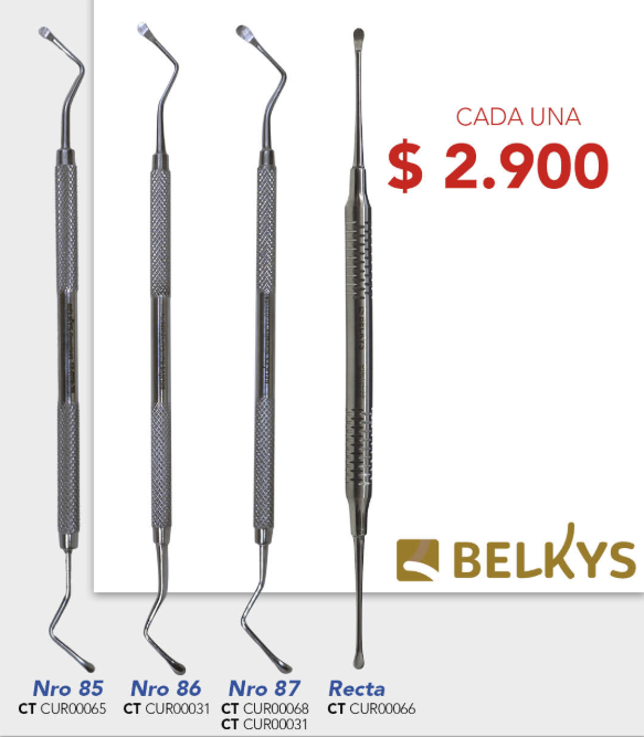 Cureta Lucas Numero 86 Belkys
