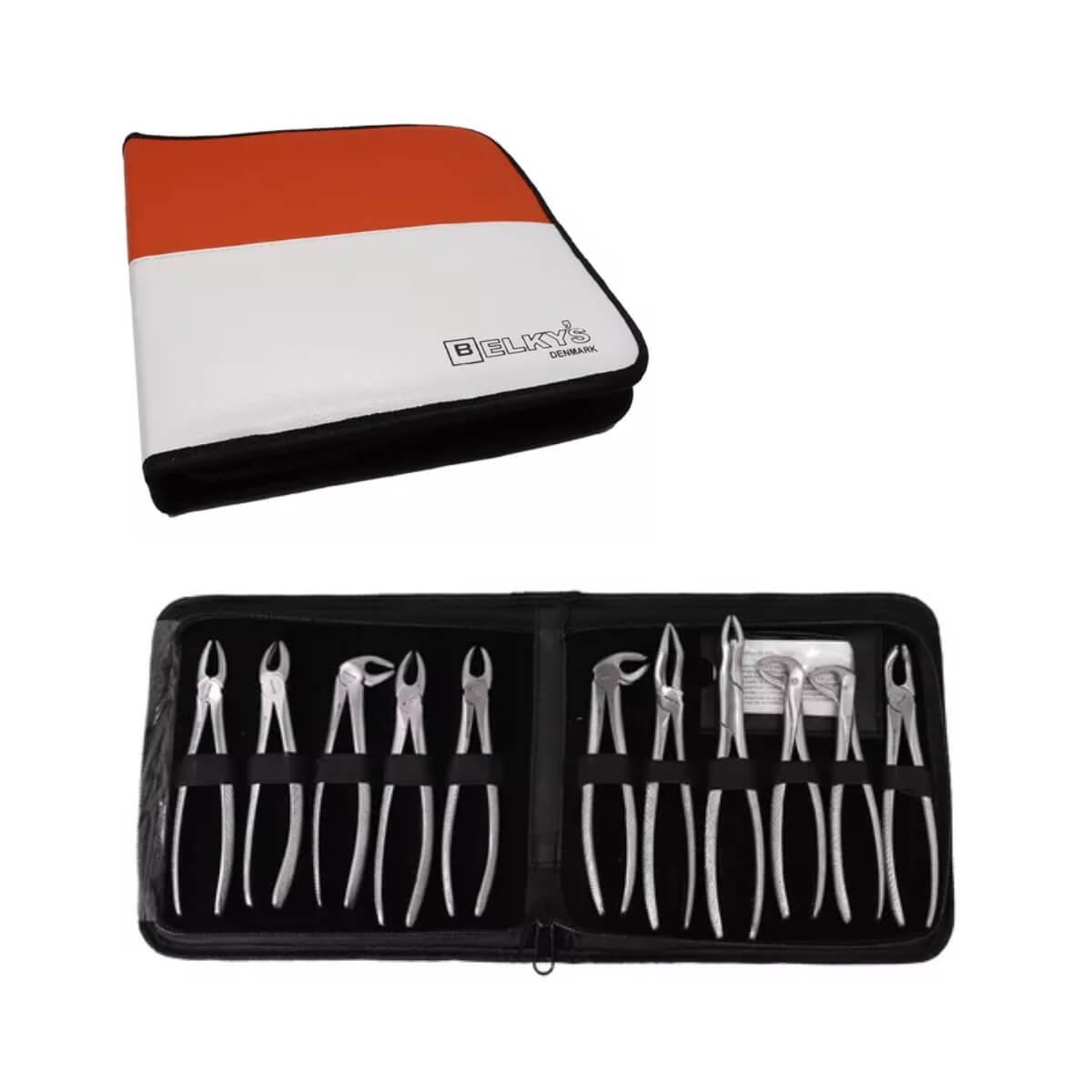 Kit Juego 11 Forceps + Estuche Belkys