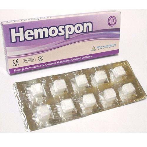 Esponja Hemostatica blister x10 HEMOSPON
