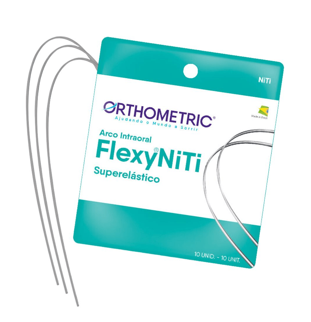 Arco NITI FLEXY OM Orthometric Rectangular x 10 Unidades