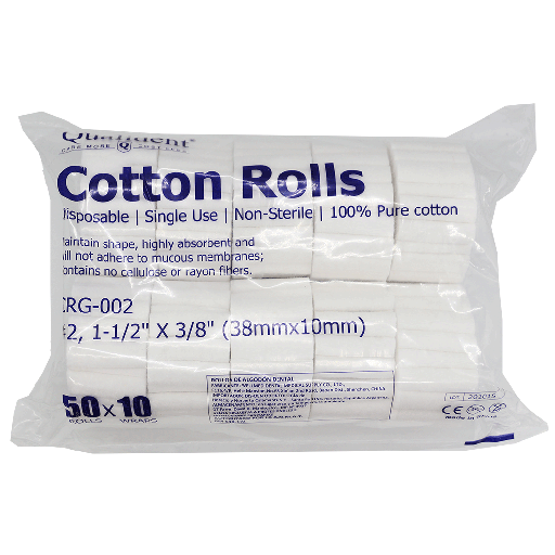 ALGODON ROLLO x500 QUALIDENT